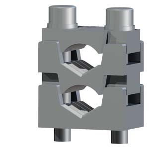 Siemens Industry - Borne prismatique double 2x 70 - 120mm2