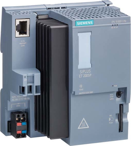Siemens Industry - siplus et 200sp cpu 1510sp-1 pn bas sur 6es7510-1dj01-0ab0 avec conformal coati