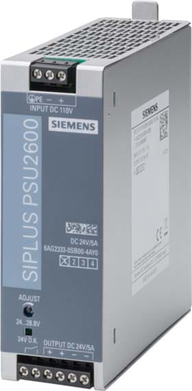 Siemens Industry - SIPLUS PS PSU2600 24V5A TX RAIL