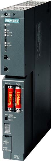 Siemens Industry - Alim. PS407 large plage, 120/230VCA/CC, 5VCC/20A,