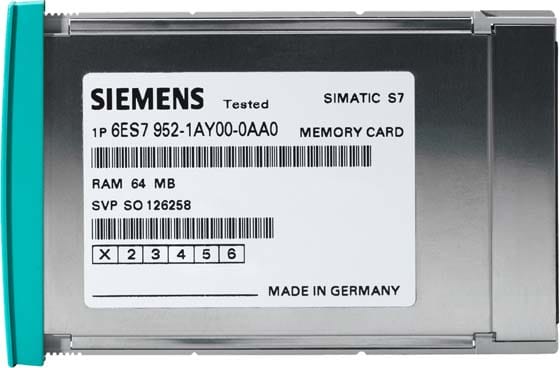 Siemens Industry - S7 CARTE MEM., FEPROM, 1MO, LONG,