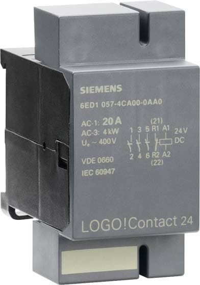 Siemens Industry - LOGO! CONTACT Mod. commut.,24VCC,3NA/1NF