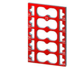 Siemens Industry - 10 étiquettes codage couleur CC72