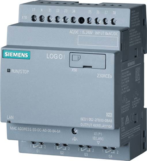 Siemens Industry - LOGO!230RCEo, 8ET/4ST,400 Blocs