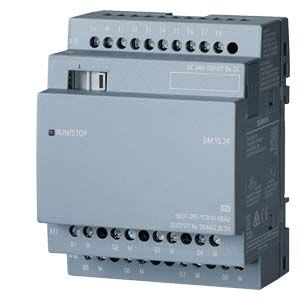 Siemens Industry - LOGO! DM16 24 mod. ext., 4UL, 8E/8S TOR