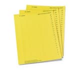 Siemens Industry - 1000 BANDES DE REPERAGE A4, JAUNE