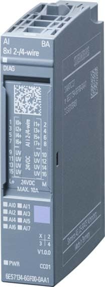 Siemens Industry - SIPLUS ET 200SP AI 8xI 2-/4-W BA TX RAIL