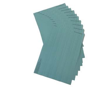 Siemens Industry - SIMATIC S7-300, 10 feuilles de repérage A4,