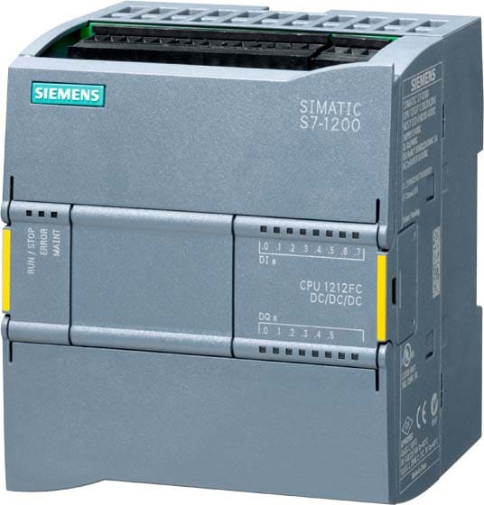 Siemens Industry - CPU 1212FC, CC/CC/CC, 8ETOR/6STOR/2EA