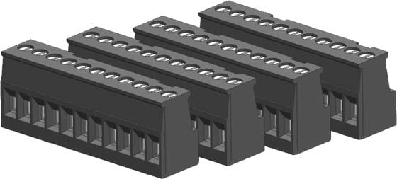 Siemens Industry - Bornier, 11 broches, étamé(4/Pack)