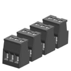 Siemens Industry - BORNIER, 3 BORNES, DORE(4/PACK)