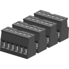 Siemens Industry - Bornier, 6 broches, doré(4/Pack)