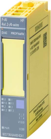 Siemens Industry - SIPLUS ET 200SP F-AI 4xI 2/4-w HF RAIL