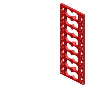 Siemens Industry - 10 étiquettes codage couleur CC62