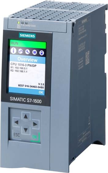 Siemens Industry - CPU 1516-3 PN-DP, 1MO PROG., 5MO DONN.