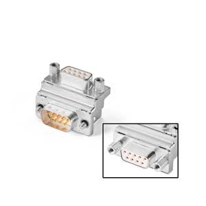 Siemens Industry - Adaptateur coudé à 90°, 9 pôles pour interface RS485/422