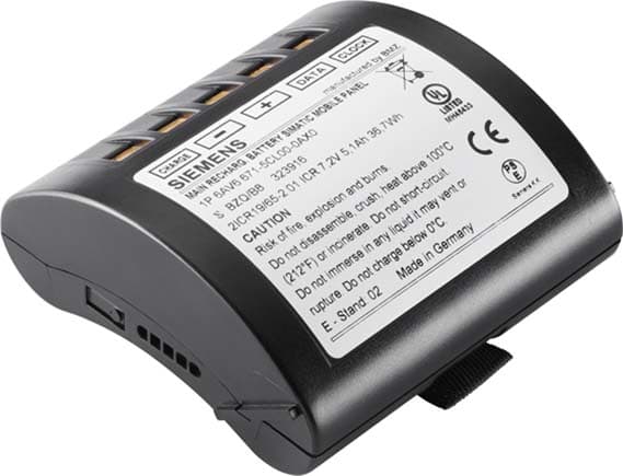 Siemens Industry - Main battery Mobile Panel IWLAN