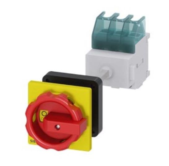 Siemens Industry - Inter- sect.3LD, Interrupteur arrêt urgence,  3 poles, Iu :32 A