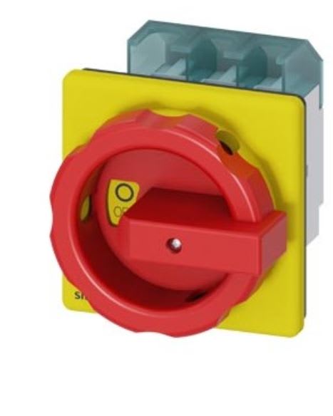 Siemens Industry - Inter- sect.3LD, Interrupteur arrêt urgence,  3 poles, Iu :63 A