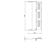Siemens Industry - entretoise pour interrupteur-sectionneur D0 9 mm de large