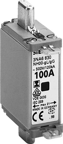 Siemens Industry - Fus.T00-GL- 25A.500Vac;250 Vdc
