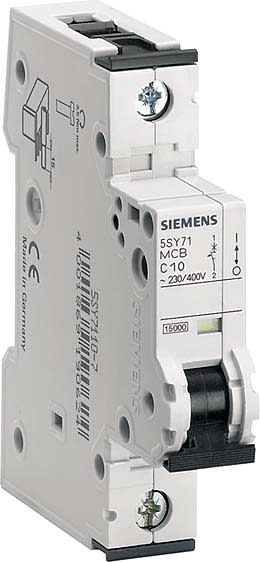 Siemens Industry - Disj. 1p. 63A.C. 6kA.230-400V