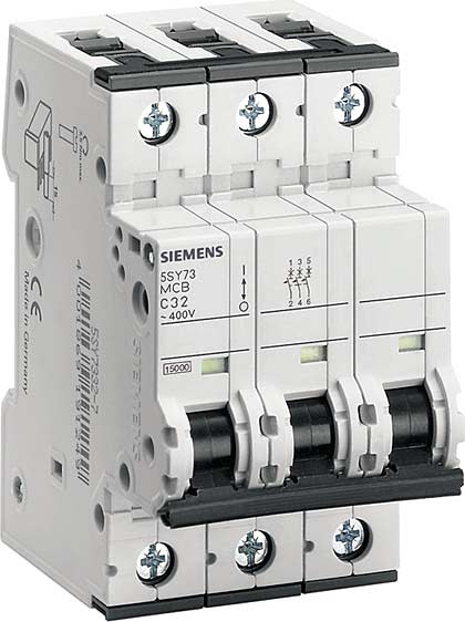 Siemens Industry - Disj. 3p. 32A.C. 6kA.400V