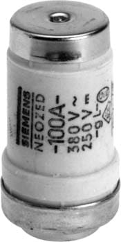 Siemens Industry - cartouche fusible neozed, d03, 100a, gg, un ca : 400v, un cc : 250 v