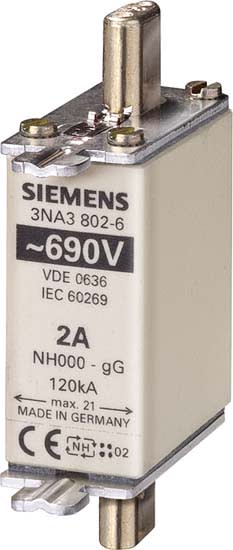 Siemens Industry - Fus.T00-GL- 25A-690Vac;250 Vdc