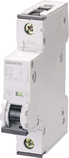 Siemens Industry - Disj. 1p. 3A.D.25KA,230/400V,