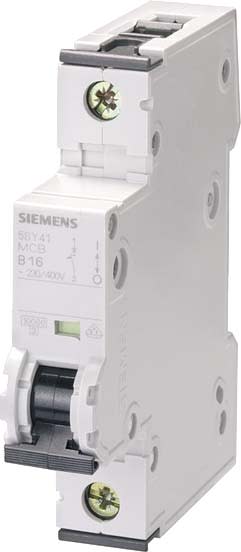Siemens Industry - Disj. 1p. 6A.C. 6kA.230/400V