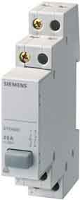 Siemens Industry - Poussoir N.1NO1NF.20A.230V.