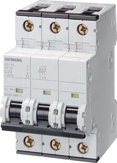 Siemens Industry - DISJONCTEUR 20KA 3POLES 63A D.MAGN.