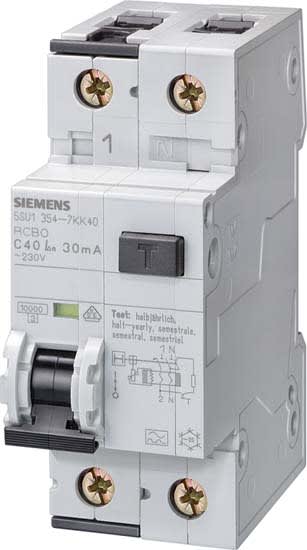 Siemens Industry - Disj.diff. A,10mA 1+N-P B13 10kA