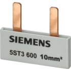 Siemens Industry - PEIGNE A BROCHES, 10MM2 RACCORD.: 2X1PHASE PROTEGE CONTRE LE TO
