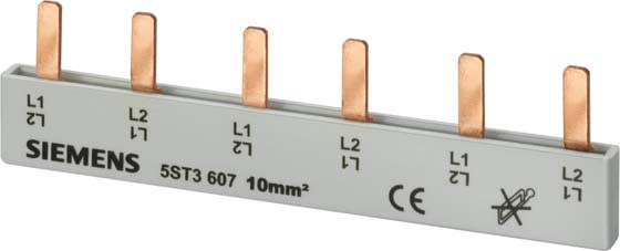 Siemens Industry - PEIGNE A BROCHES, 10MM2 RACCORD.: 3X(2Ph.+HS/FS) PROTEGE CONTRE