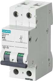Siemens Industry - Disj.400V 6KA, 2 poles, C, 25A