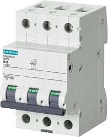 Siemens Industry - Disj.400V 6KA, 3 poles, C, 63A