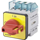 Siemens Industry - Inter- sect.3LD, Interrupteur arrêt urgence, 4 poles, Iu :25 A
