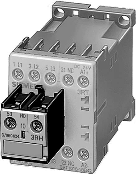 Siemens Industry - 1er interrupteur auxiliaire latral 2 no, borne vis, pour contacteur 3rt1