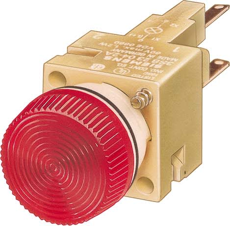 Siemens Industry - Voyant complet blanc 24V.