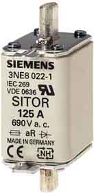 Siemens Industry - Cartouche fusible SITOR