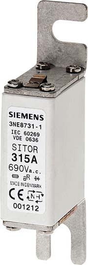 Siemens Industry - Cartouche fusible SITOR