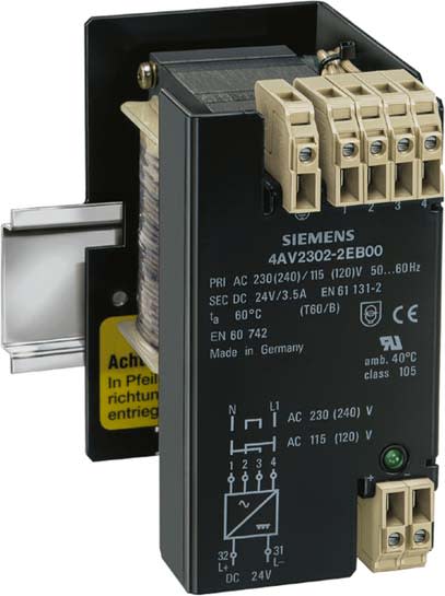 Siemens Industry - Alim.24V.CC.3,5A.mono.230-115V