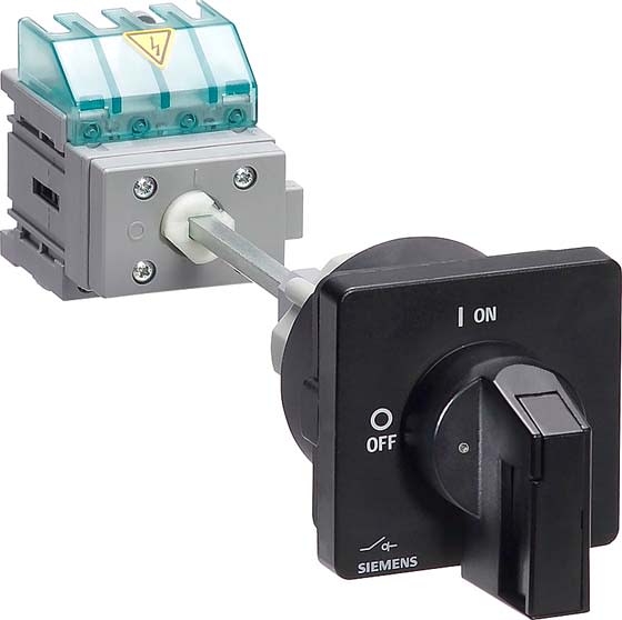 Siemens Industry - Inter- sect.3LD, Interrupteur général, 4 poles, Iu :63 A,