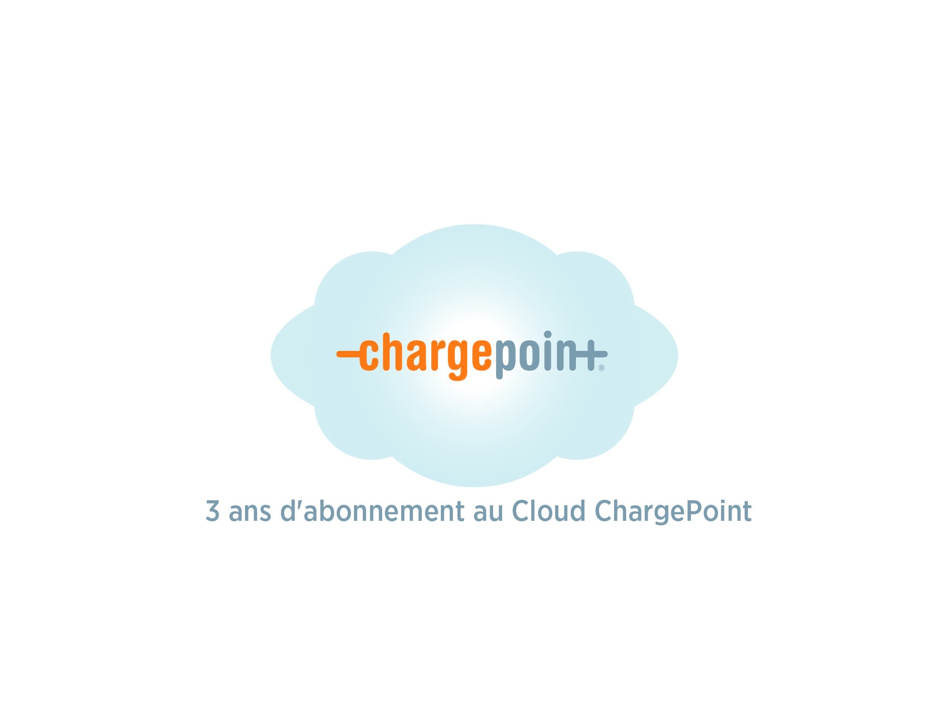 CHARGEPOINT - Renouvellement Abonnement Cloud-Supervision Commercial - Duree 3 ans pour 1 PDC