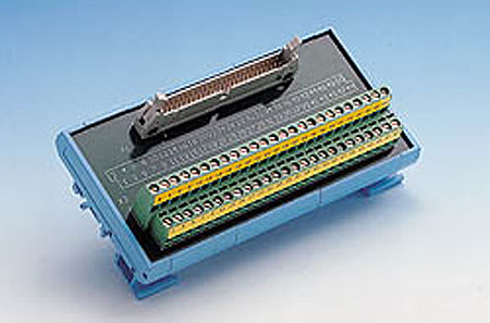 Advantech - Module ADAM bornier de raccordement rail DIN pour nappe 2x25