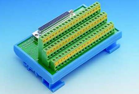 Advantech - Module ADAM bornier de raccordement DB-62 rail DIN