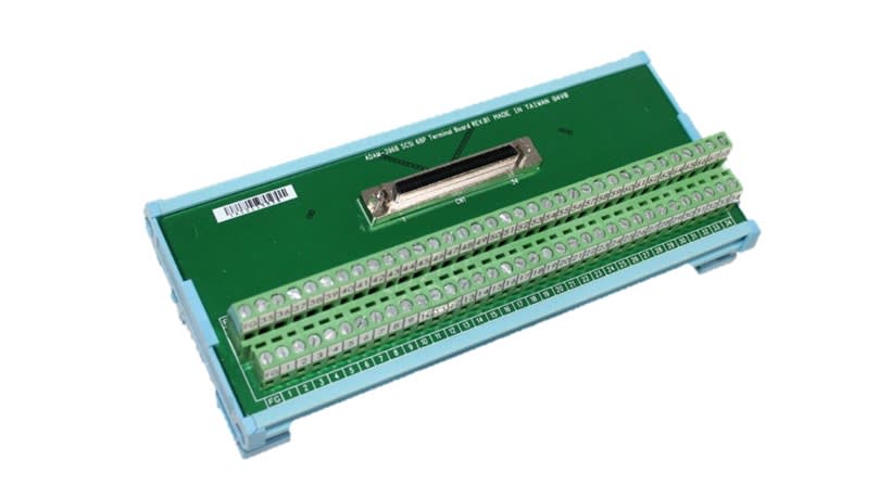 Advantech - Module ADAM bornier 68 pts SCSI rail DIN