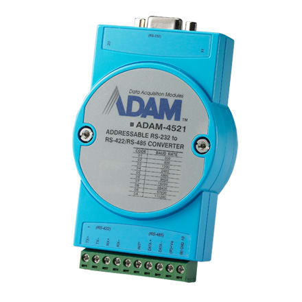 Advantech - Module ADAM convertisseur adressable RS422/485 - RS232 Converter